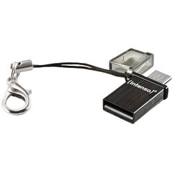 USB flash накопитель + Micro USB Intenso Mini Mobile Line 2.0 8Gb (Anthracite) Thumb