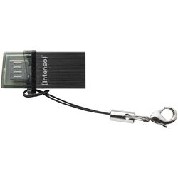 USB flash накопитель + Micro USB Intenso Mini Mobile Line 2.0 8Gb (Anthracite) Thumb