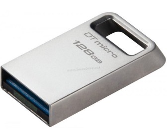 USB flash drive Kingston DataTravaler Micro DTMC3G2/128 128GB (Silver)