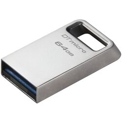 USB flash drive Kingston DataTravaler Micro DTMC3G2/64G 64GB (Silver)