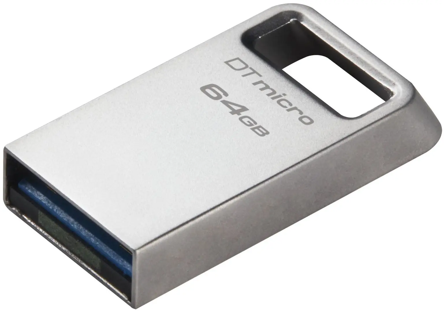 USB flash накопитель Kingston DataTravaler Micro DTMC3G2/64G 64GB (Silver)