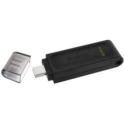 USB flash накопитель Kingston DataTraveler 70 256GB (Black) Thumb