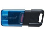 USB flash накопитель Kingston DataTraveler 80 256GB (Black/Blue)