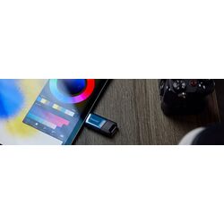 USB flash drive Kingston DataTraveler 80 256GB (Black/Blue) Thumb