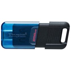 USB flash drive Kingston DataTraveler 80 256GB (Black/Blue)