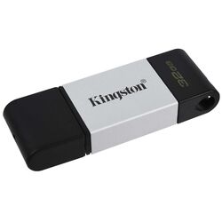 USB flash накопитель Kingston DataTraveler 80 32GB (Black/Grey) Thumb