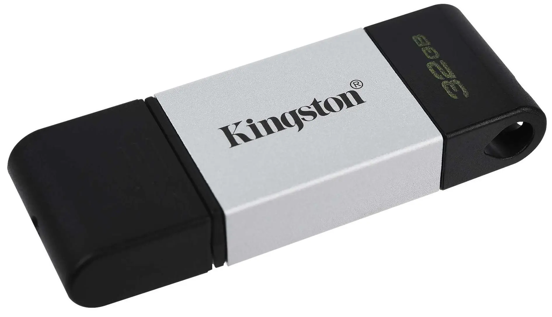USB flash накопитель Kingston DataTraveler 80 32GB (Black/Grey)