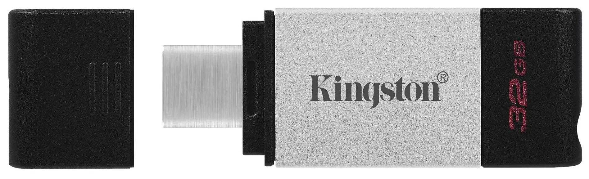 USB flash накопитель Kingston DataTraveler 80 32GB (Black/Grey)