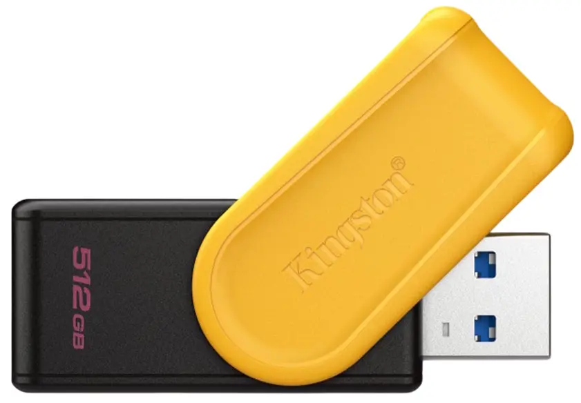 USB flash drive Kingston DataTraveler Exodia S 512GB (Black/Yellow)