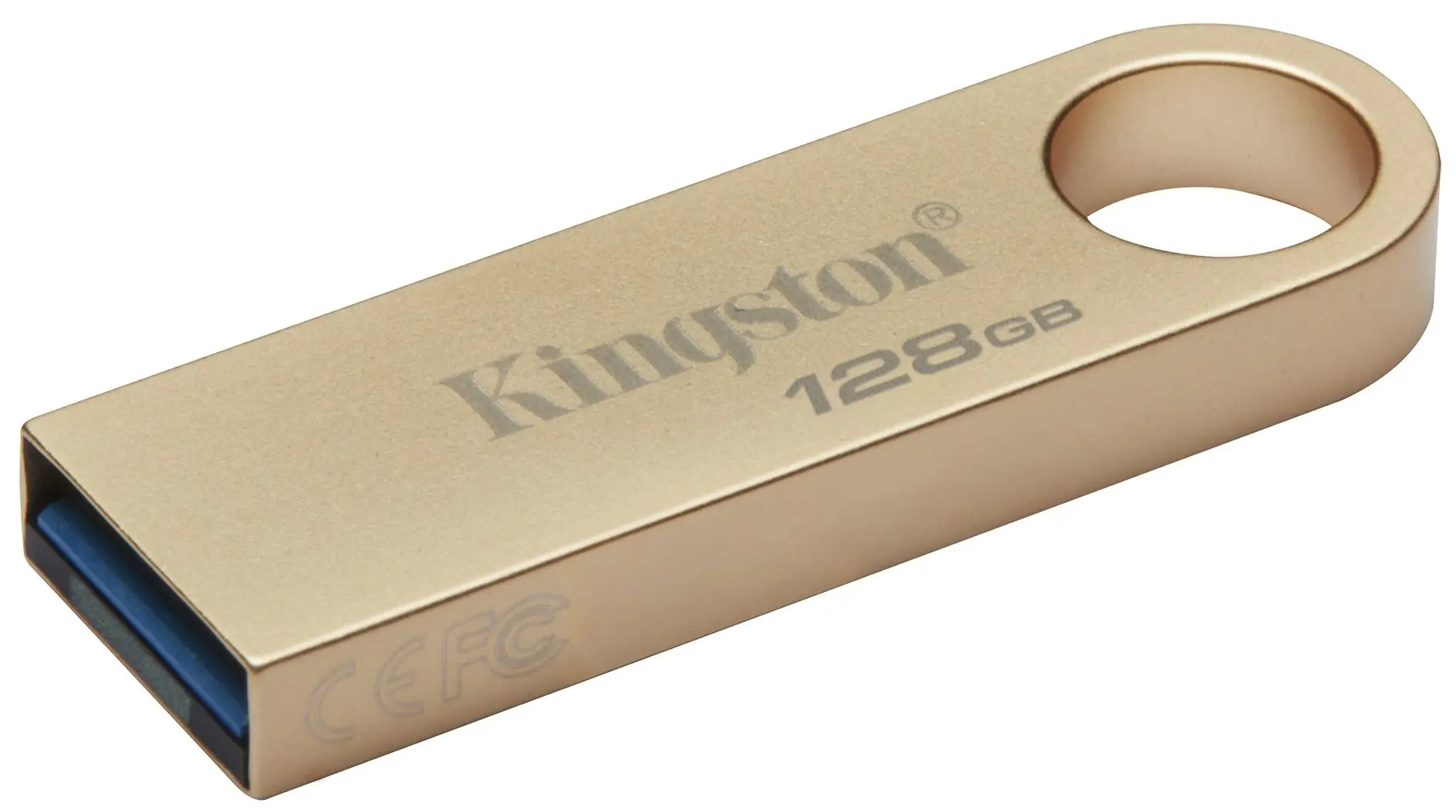 USB flash накопитель Kingston DataTraveler SE9 G3 3.2 128GB (Golden)
