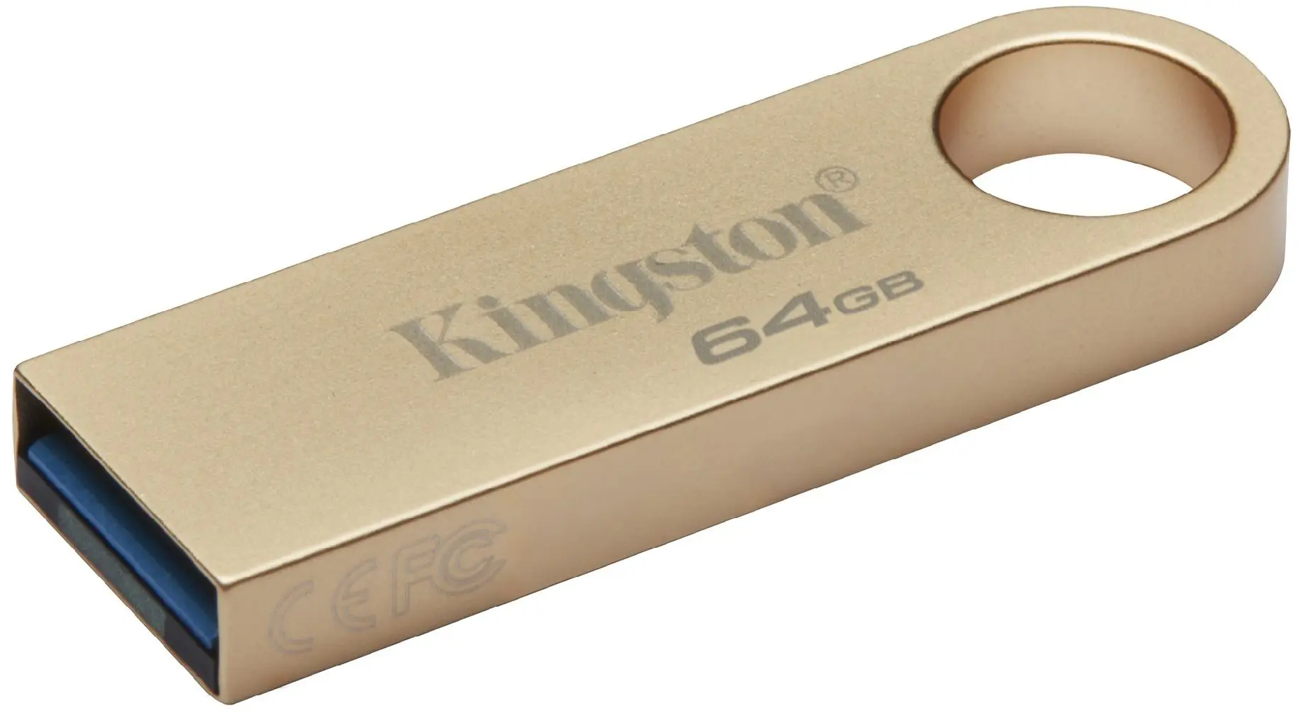 USB flash накопитель Kingston DataTraveler SE9 G3 3.2 64GB (Gold)