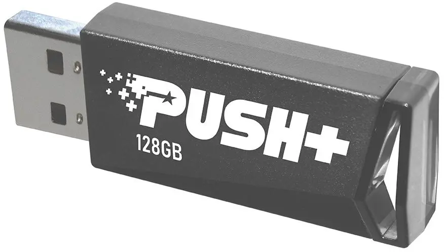 USB flash накопитель Patriot Push+ 128Gb (Black) - 2