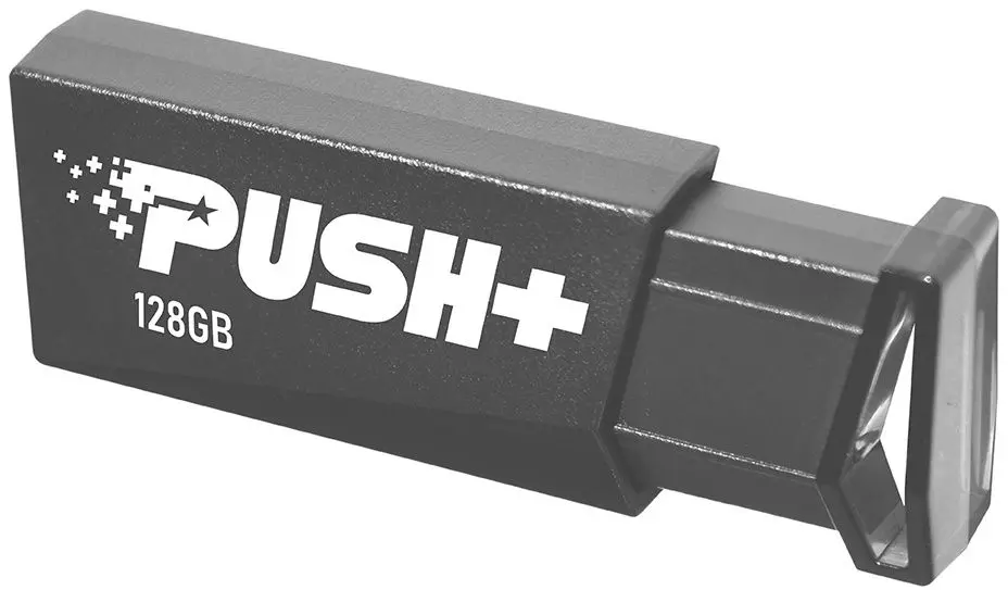 USB flash накопитель Patriot Push+ 128Gb (Black) - 3