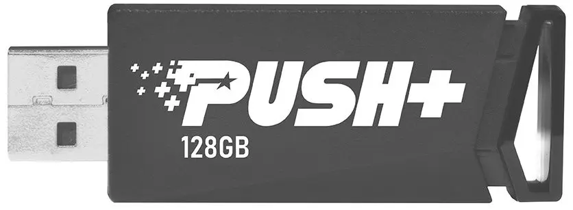 USB flash накопитель Patriot Push+ 128Gb (Black)