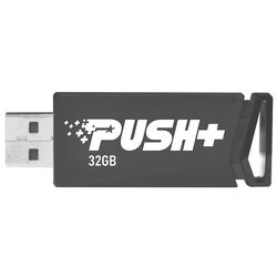 USB flash накопитель Patriot Push+ 32GB (Black) Thumb