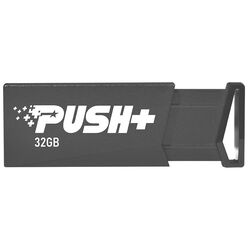 USB flash накопитель Patriot Push+ 32GB (Black) Thumb
