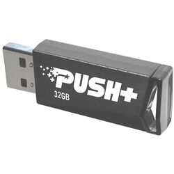 USB flash накопитель Patriot Push+ 32GB (Black)