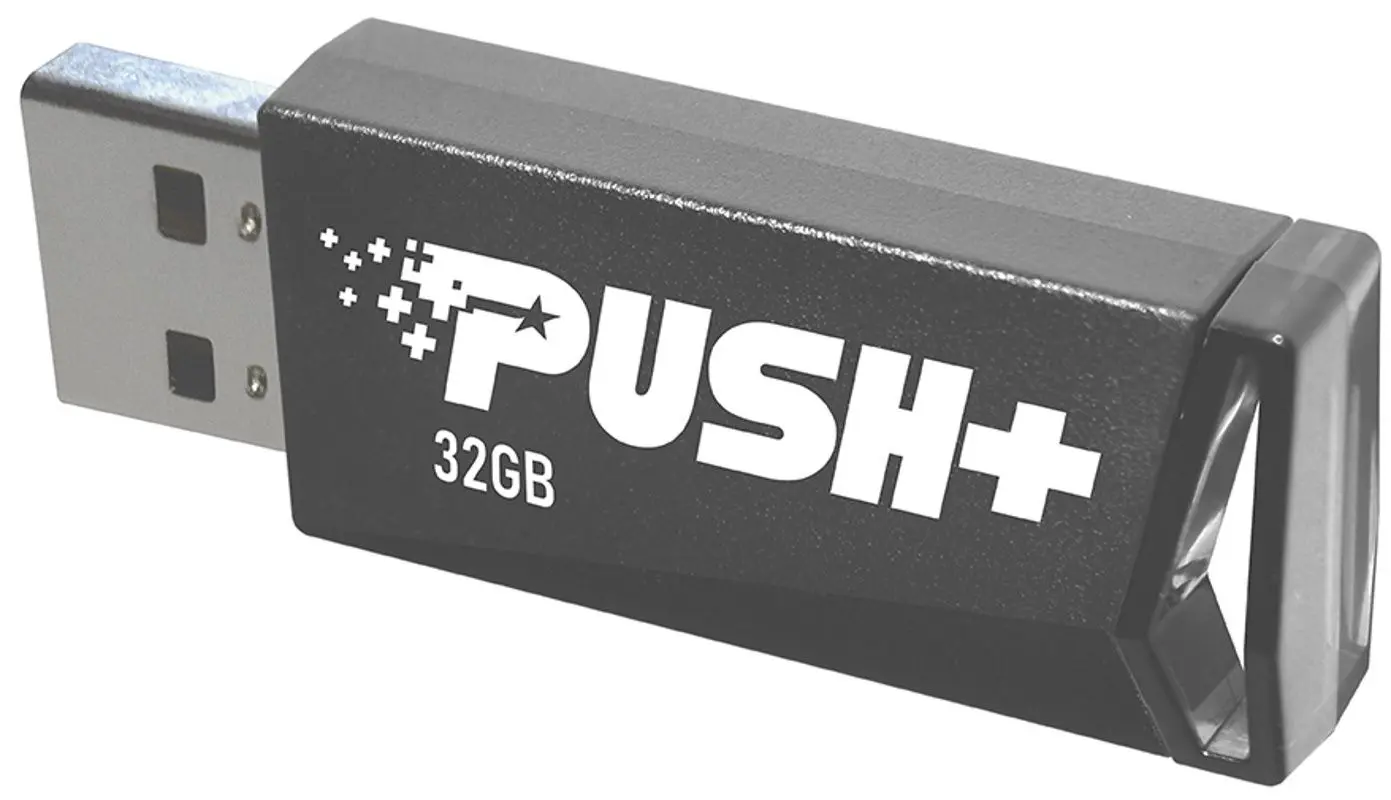 USB flash накопитель Patriot Push+ 32GB (Black)