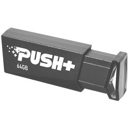 USB flash накопитель Patriot Push+ 64Gb (Black) Thumb