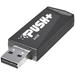 USB flash накопитель Patriot Push+ 64Gb (Black)