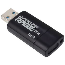 USB flash накопитель Patriot Supersonic Rage Lite 128GB (Black) Thumb