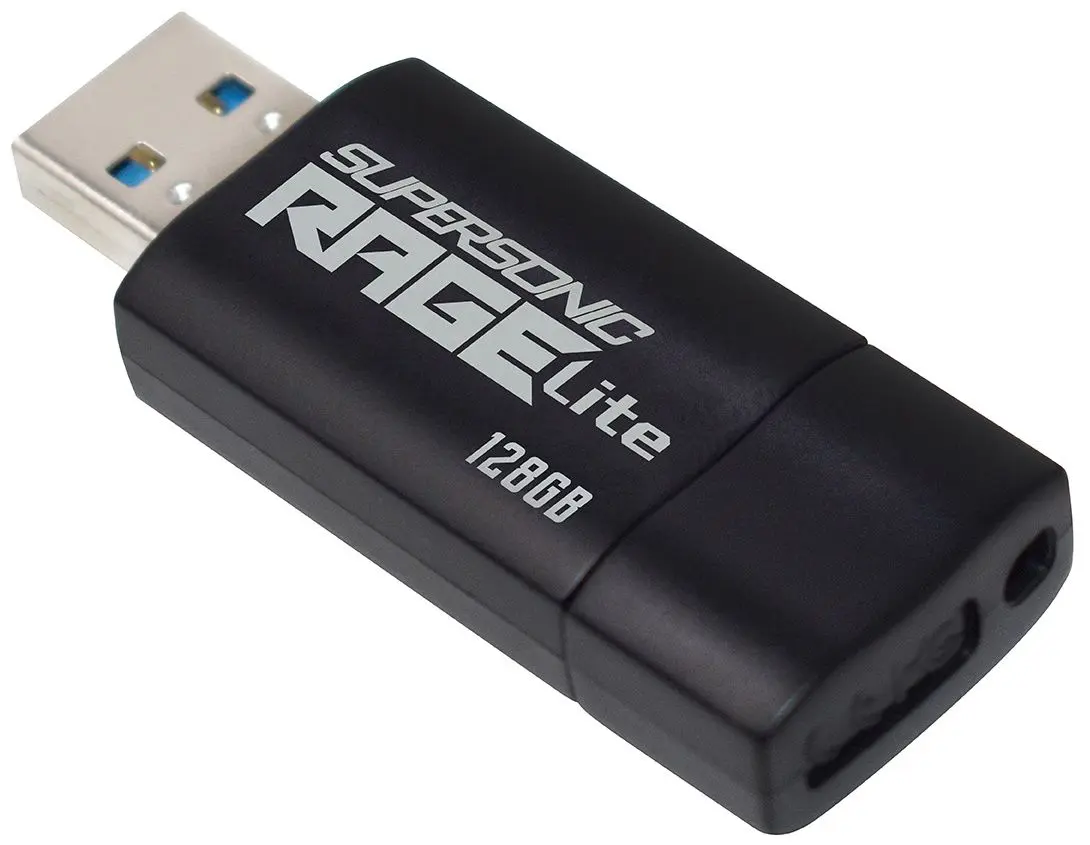 USB flash накопитель Patriot Supersonic Rage Lite 128GB (Black) - 3