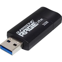 USB flash накопитель Patriot Supersonic Rage Lite 32GB (Black) Thumb