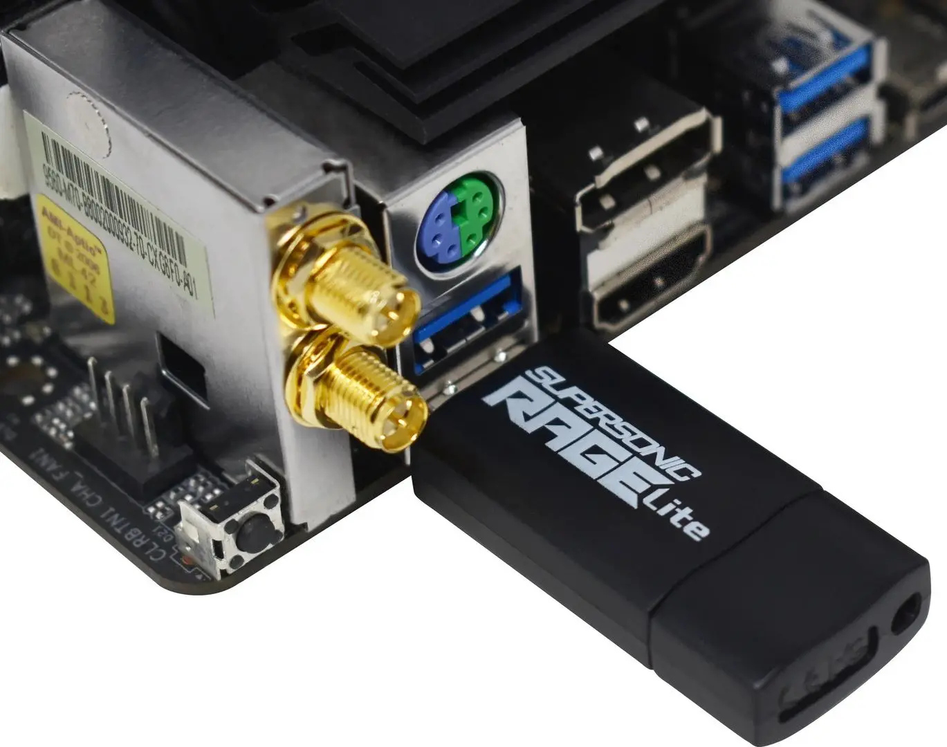 USB flash накопитель Patriot Supersonic Rage Lite 32GB (Black) - 5