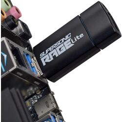 USB flash накопитель Patriot Supersonic Rage Lite 32GB (Black) Thumb