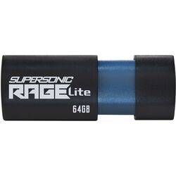 USB flash накопитель Patriot Supersonic Rage Lite 64GB (Black)