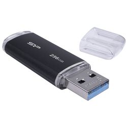 USB flash накопитель Silicon Power Blaze B02 3.2 128GB (Black) Thumb