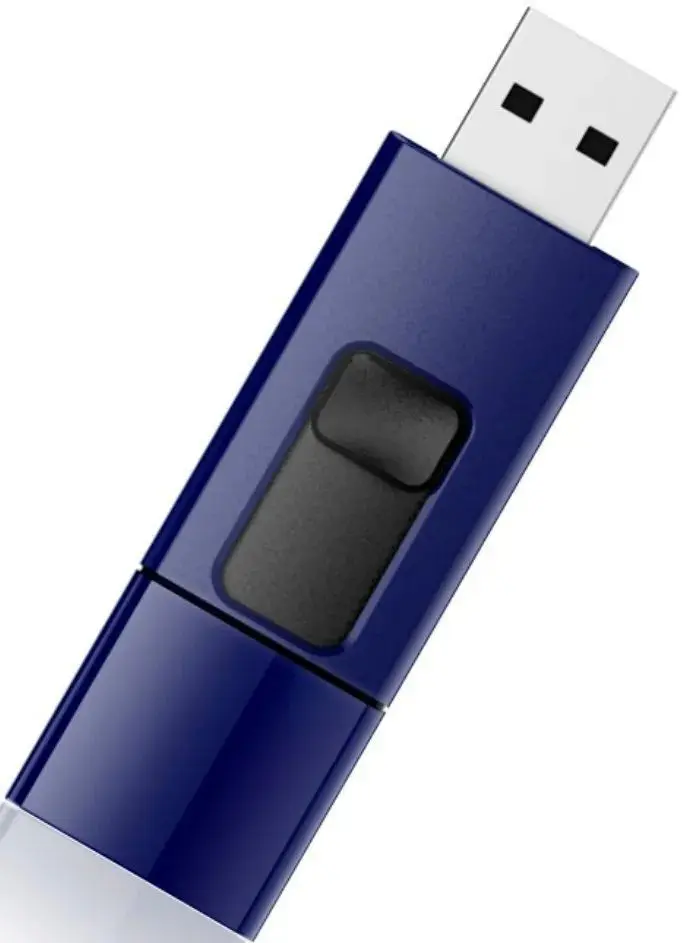 USB flash накопитель Silicon Power Blaze B05 3.0 64GB (Blue) - 2