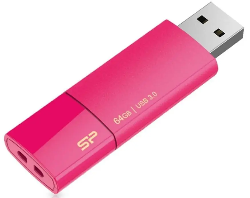 USB flash накопитель Silicon Power Blaze B05 3.0 64GB (Pink)