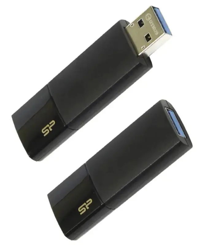 USB flash накопитель Silicon Power Blaze B05 3.2 16GB (Black) - 2