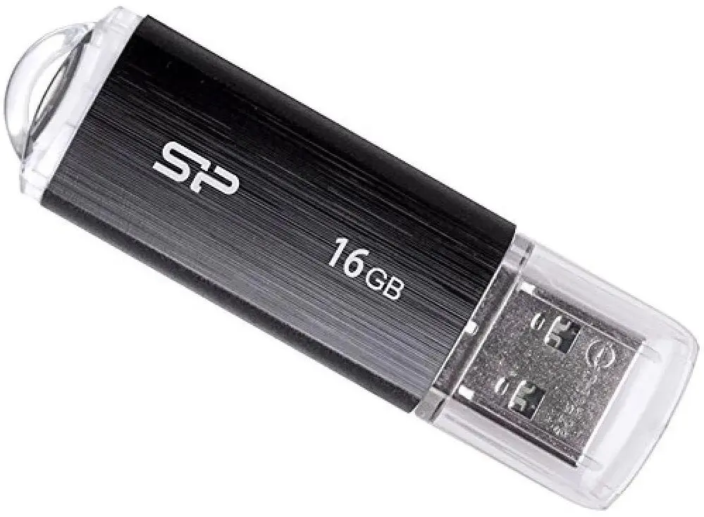 USB flash накопитель Silicon Power Ultima U02 2.0 16GB (Black)