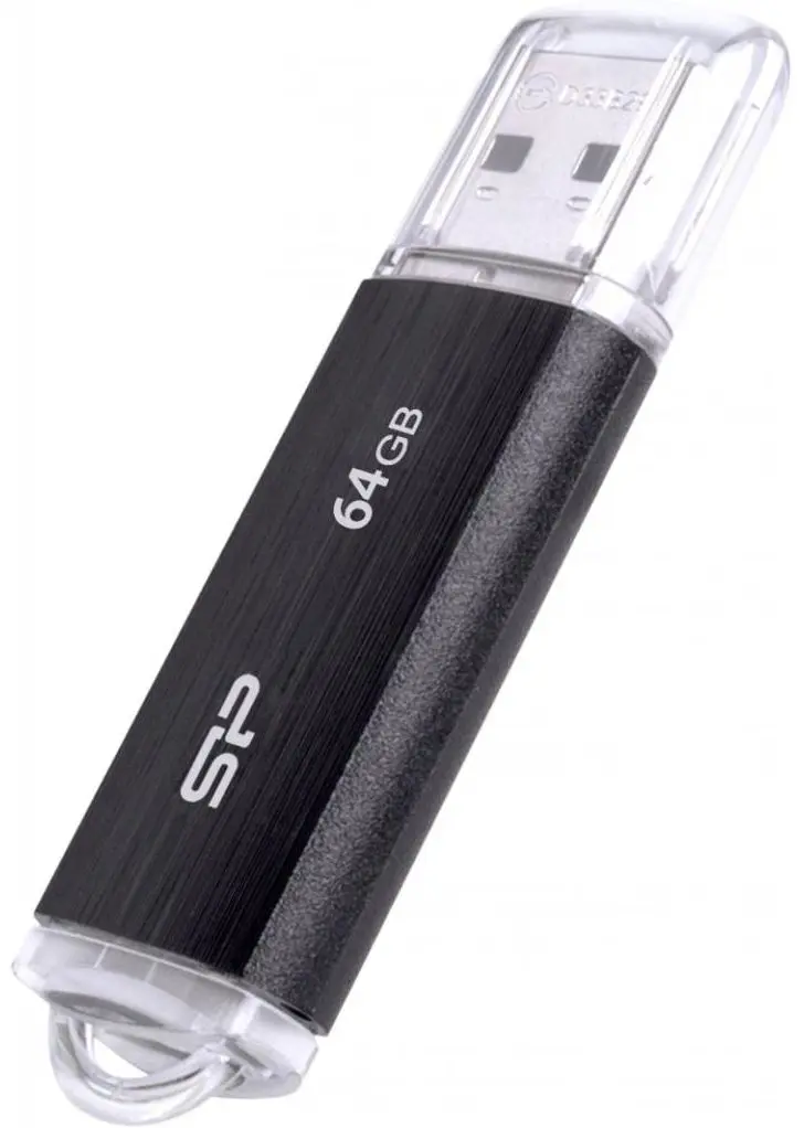 USB flash накопитель Silicon Power Ultima U02 2.0 64GB (Black)