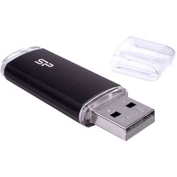 USB flash накопитель Silicon Power Ultima U02 2.0 8GB (Black)
