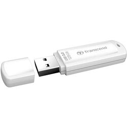 USB flash drive Transcend JetFlash 730 128GB (White) Thumb