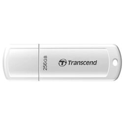 USB flash накопитель Transcend JetFlash 730 USB 3.1 256GB (White) Thumb
