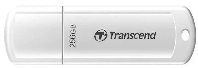 USB flash накопитель Transcend JetFlash 730 USB 3.1 256GB (White)