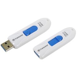 USB flash drive Transcend JetFlash 790 3.1 128GB (White-Blue) Thumb