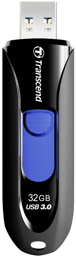 USB flash drive  Transcend JetFlash 790 USB 3.0 32GB (Black/Blue)