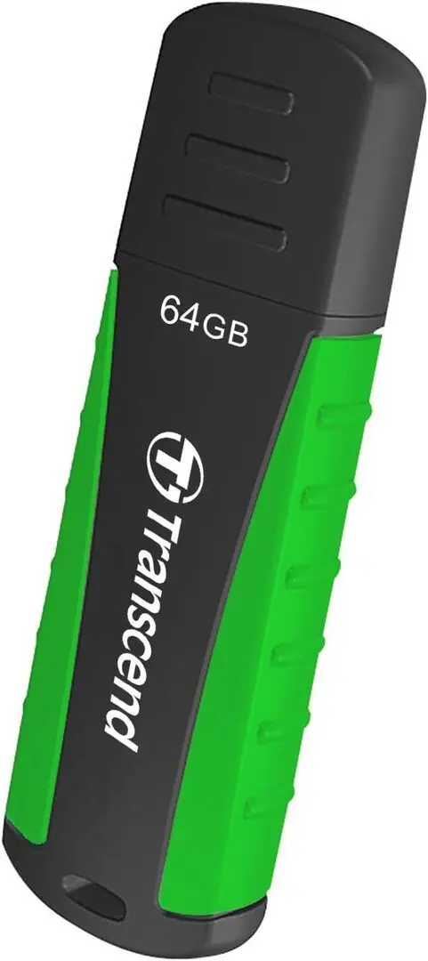 USB flash накопитель Transcend JetFlash 810 64GB (Black/Green)