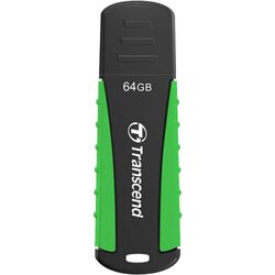 USB flash накопитель Transcend JetFlash 810 64GB (Black/Green) Thumb