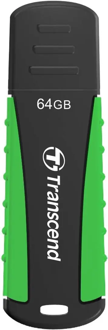 USB flash накопитель Transcend JetFlash 810 64GB (Black/Green)