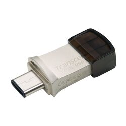 USB flash накопитель Transcend JetFlash 890 3.1 32Gb (Silver) Thumb