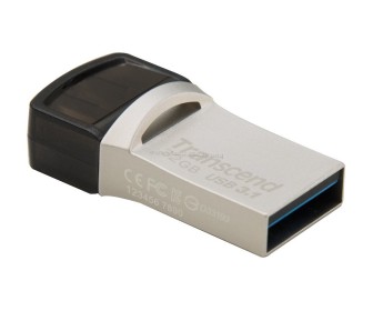 USB flash drive Transcend JetFlash 890 3.1 32Gb (Silver)