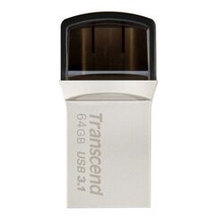 USB flash drive Transcend JetFlash 890 3.1 64Gb (Silver)