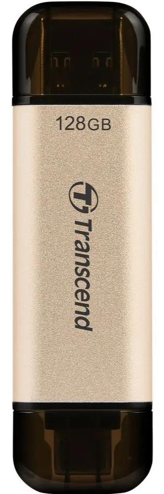 USB flash drive Transcend JetFlash 930C 3.1/Type-C 128 Gb (Gold)