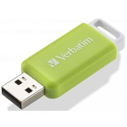 USB flash накопитель Verbatim DataBar 49454 32GB (Green) Thumb